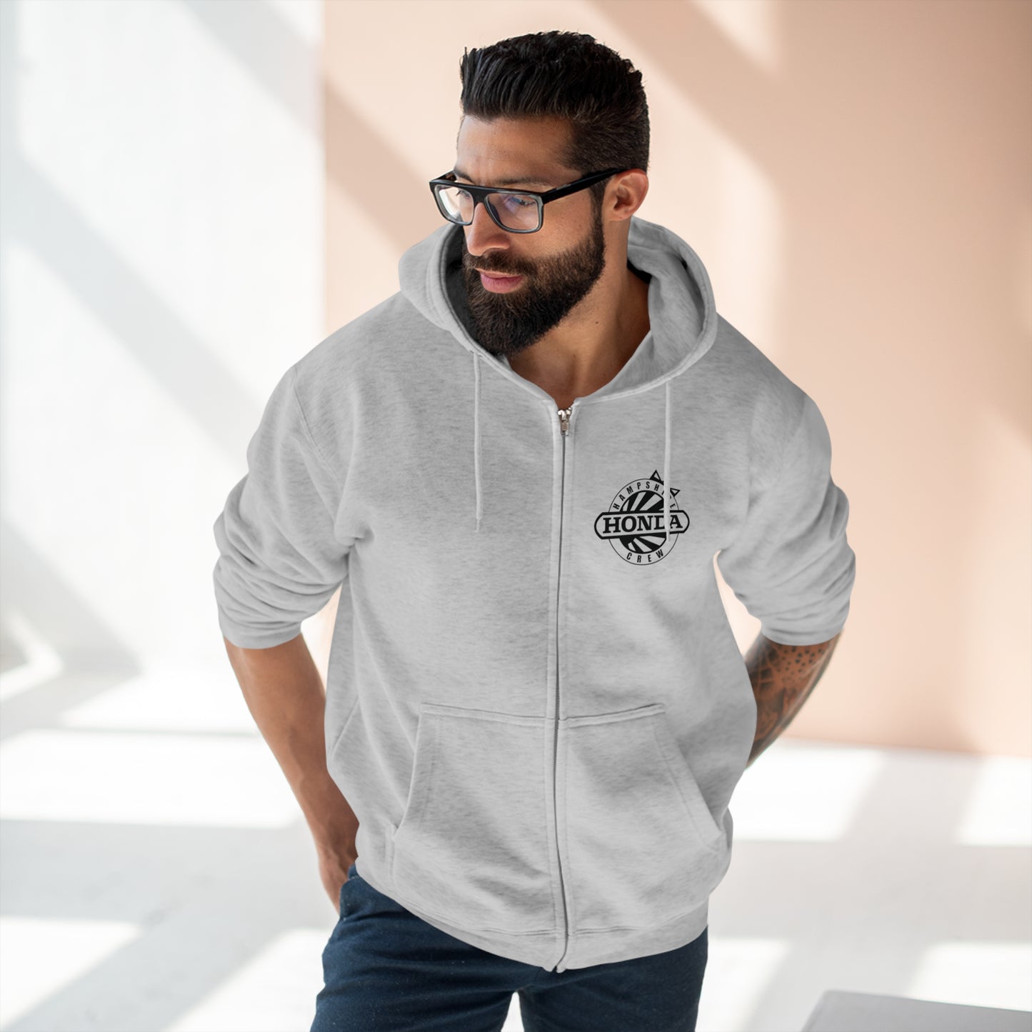 HHC - full-zip premium hoodie