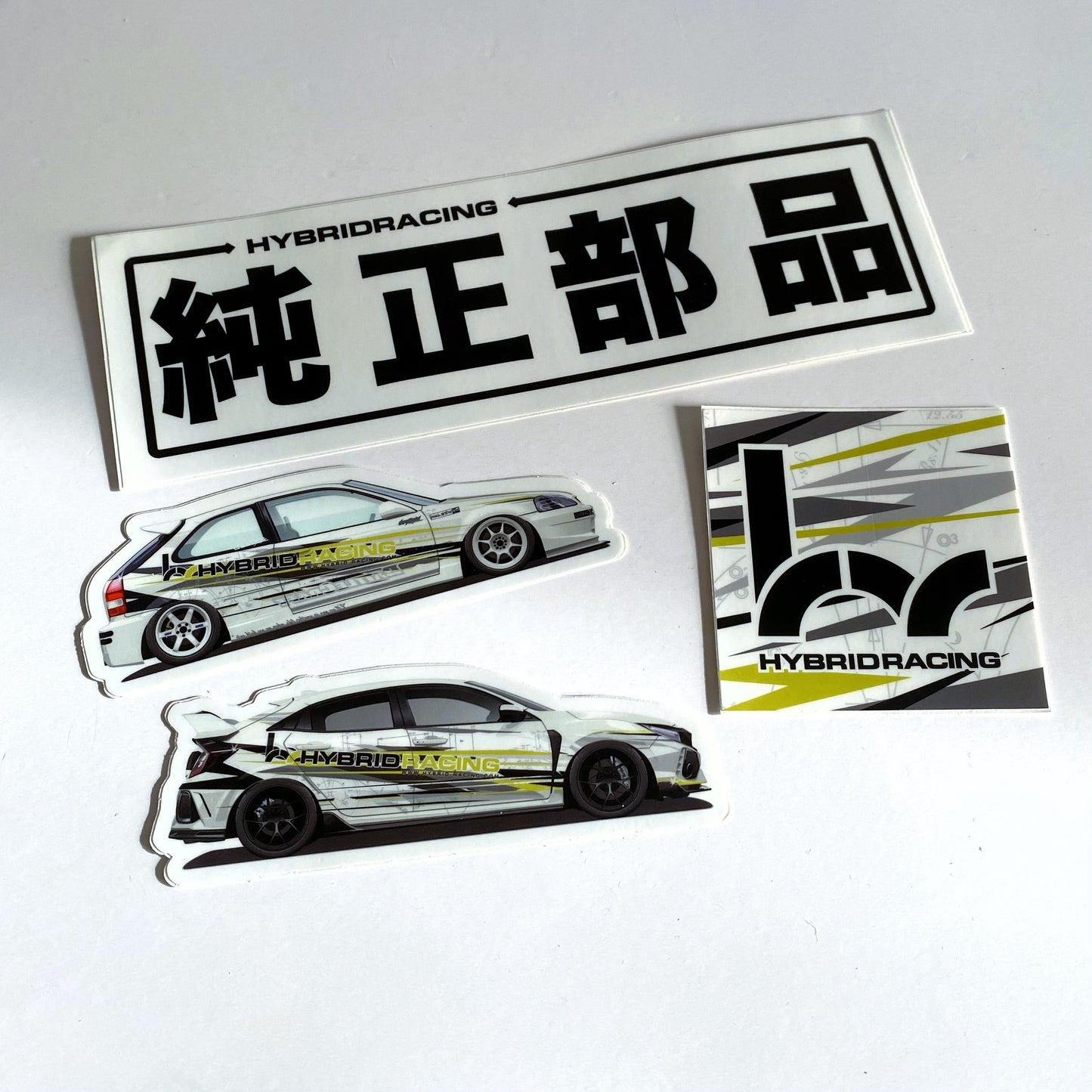 Hybrid Racing - sticker pack