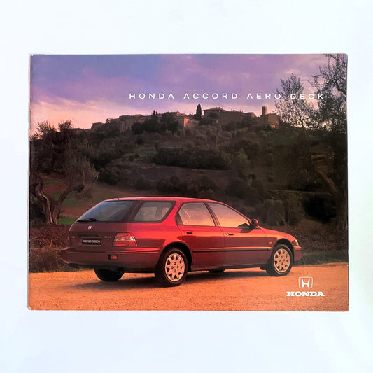 Honda Accord V - brochure (aerodeck)