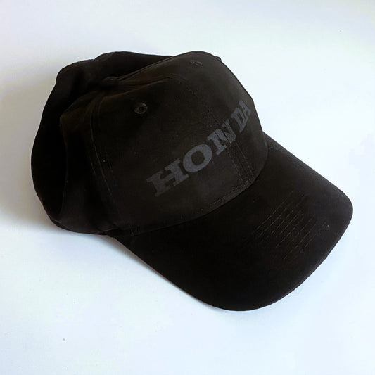 Black suede cap - genuine Honda merchandise