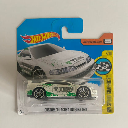 Hot Wheels - Custom '01 Acura Integra GSR - various