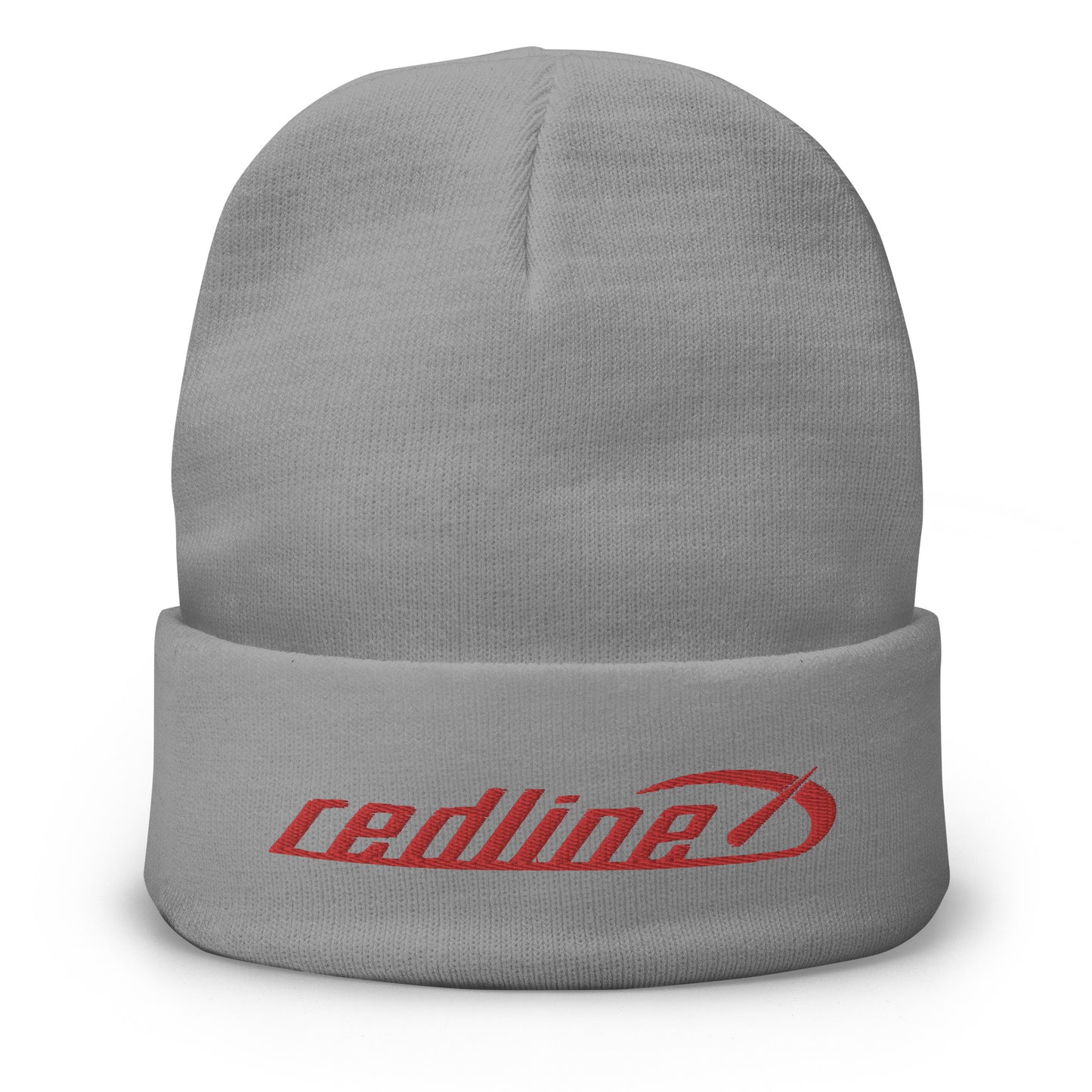 redline - embroidered beanie