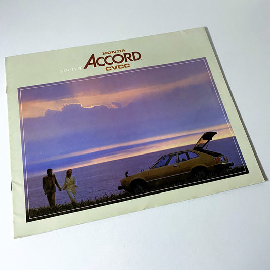 Honda Accord I - JDM brochure