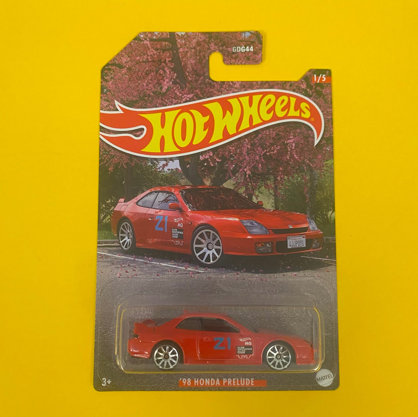 Hot Wheels - '98 Honda Prelude - limited edition